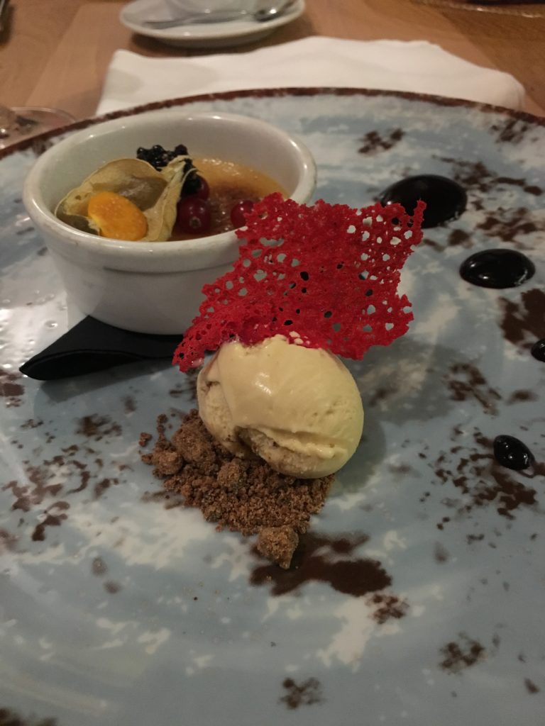 Dog-Friendly Restaurants in Malta: Dessert at Sciacca