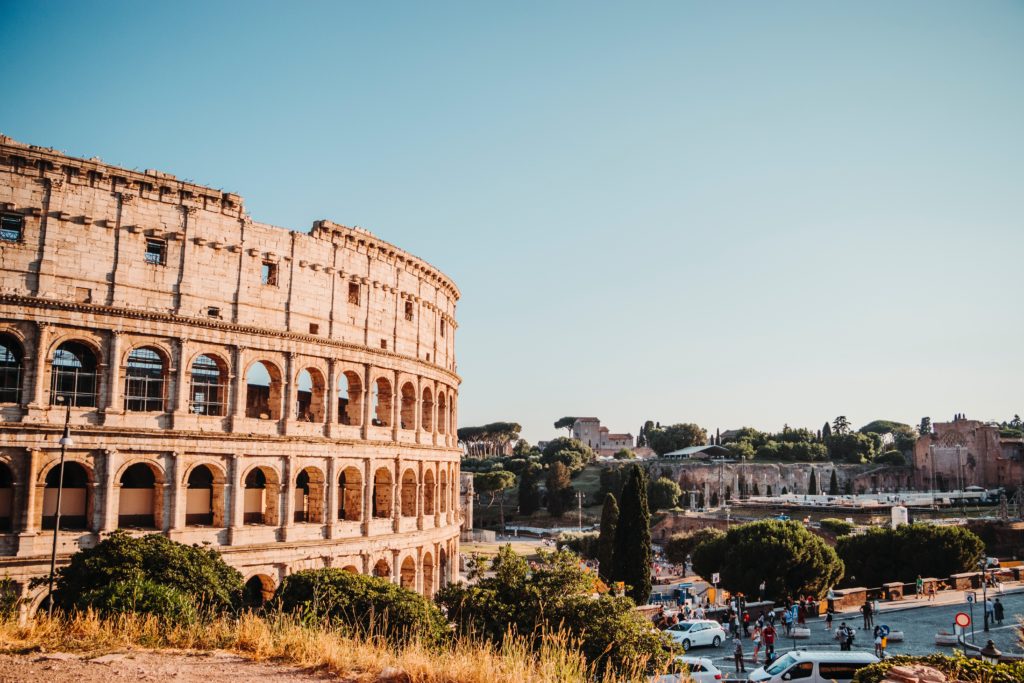 The Colosseum in Rome