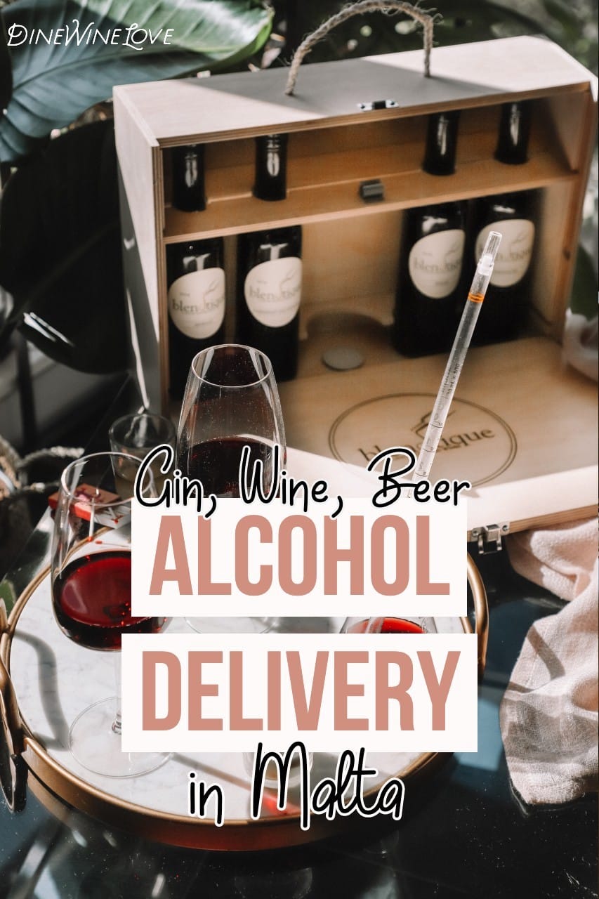 Alcohol Delivery in Malta Wine Delivery, Gin Delivery DWL 🍷
