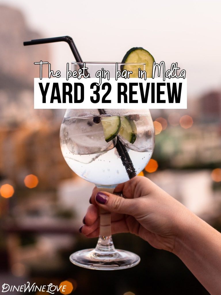 Yard 32 Review, gin and tonic