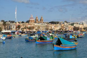 Marsaxlokk boats