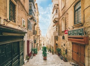 streets of Valletta