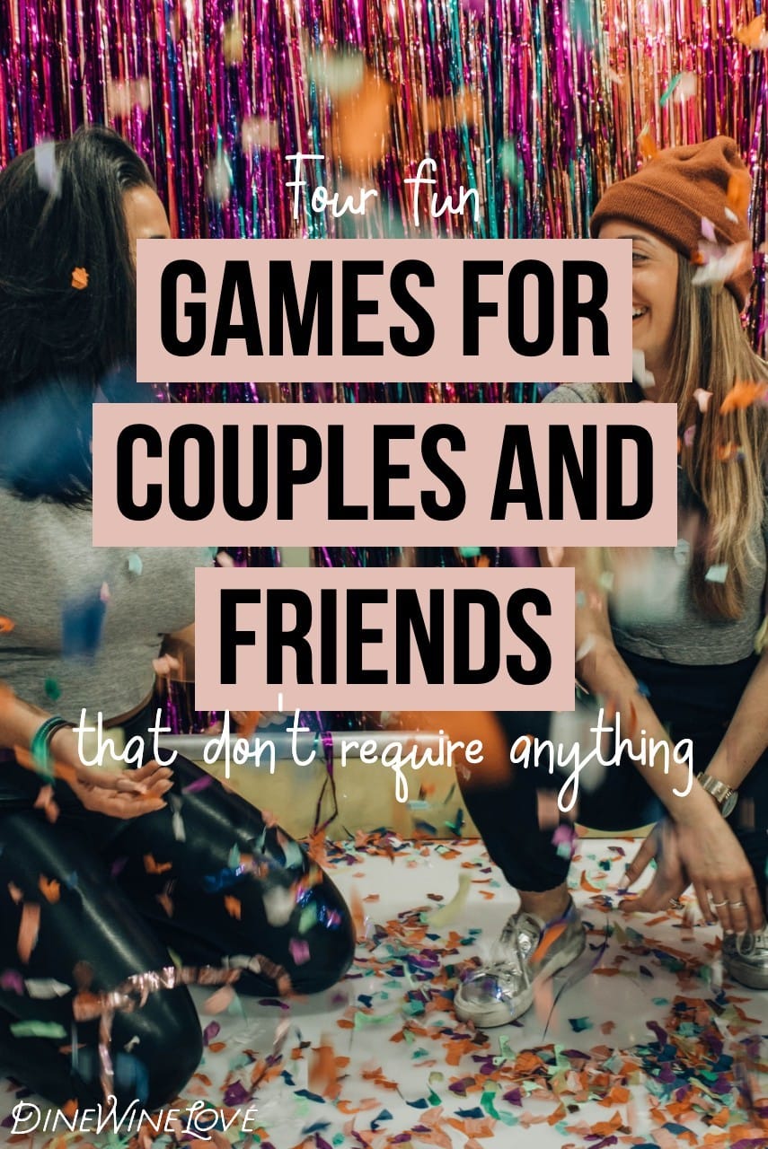 4 Games for Couples & Friends No Props Needed DWL 🎲
