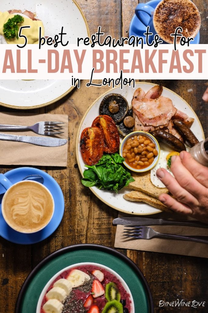 5 best restaurants for all-day breakfast in London