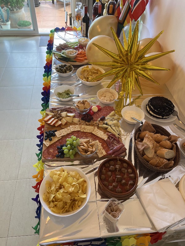 Eurovision party food